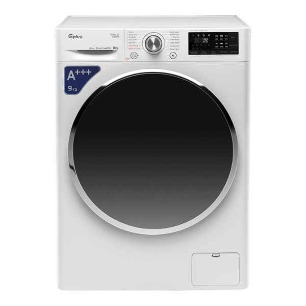 ماشین لباسشویی 9 کیلویی جی پلاس مدل GWM-L909SW