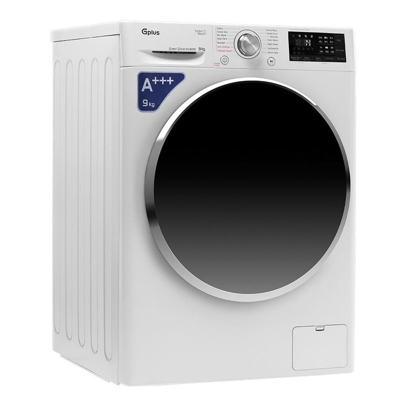 ماشین لباسشویی 9 کیلویی جی پلاس مدل GWM-L909SW