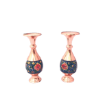 گلدان مس و پرداز صراحی 16 سانتی